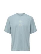 Onsmalik Life Rlx Ss Tee ONLY & SONS Blue