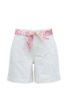 Vivanil Rw Scarf Shorts Col Jaf/R Vila White