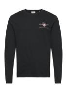 Reg Medium Archive Shield Ls T GANT Black