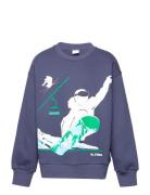 Sweatshirt Crewneck Sky Uni Lindex Blue