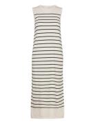 Slfberga Sl Knit Dress Selected Femme Cream