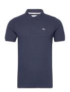 Tjm Slim Placket Polo Tommy Jeans Navy