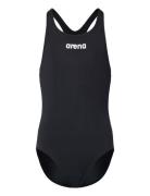 Girl's Team Swimsuit Swim Pro Solid Arena Black