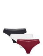 3P Thong Tommy Hilfiger Burgundy