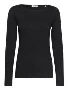 T-Shirts Long Sleeve Marc O'Polo Black