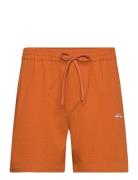 Stan Seersucker Swim Shorts 2.0 Les Deux Orange