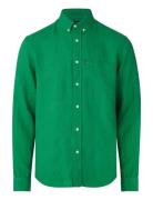 Casual Linen Shirt Lexington Clothing Green