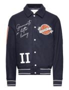 Les Deux Varsity Wool Jacket 4.0 Les Deux Navy