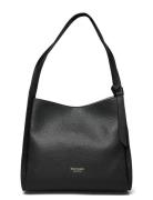 Knott Pebbled Leather Large Shoulder Bag Kate Spade Black