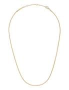 Elan Twisted Chain Necklace Short G Daniel Wellington Gold