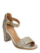 Silke Glitter Pavement Gold