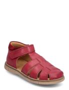 Classic™ Velcro Sandal Pom Pom Red