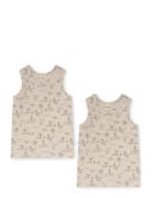 Milas Tanktop 2-Pack That's Mine Beige