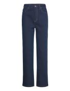 Stretchy Straight Pants ROTATE Birger Christensen Blue