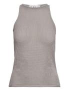 Knit Lace Top REMAIN Birger Christensen Grey