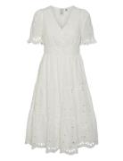 Yaskanikka 2/4 Midi Dress YAS White