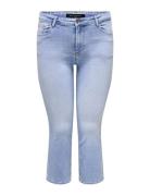 Carwilly Reg Sk Cropped Flared Dnm Tai17 ONLY Carmakoma Blue