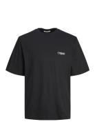 Jortaormina Graphic Tee Ss Crew Neck Jack & J S Black