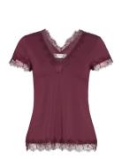 T-Shirt Ss Rosemunde Red