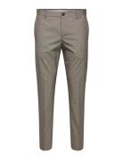 Slhslim-Liam Brwn Hounds Trs Flex B Noos Selected Homme Beige