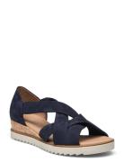 Wedge Sandal Gabor Navy