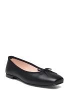 Biaemily Karré Ballerina Smooth Leather Bianco Black