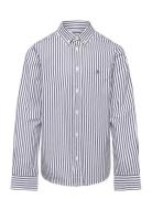 Striped Shield B.d Poplin Shirt GANT Blue