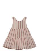 Dress Yd Stripe En Fant Beige