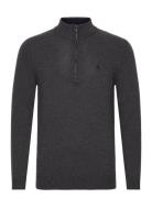 Mcs Half Zip Knit Ceder Park M MCS Grey