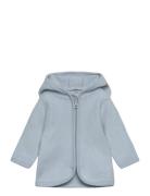 Jacket Ears Cotton Fleece Huttelihut Blue