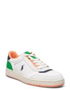 Court Sport Leather-Suede Sneaker Polo Ralph Lauren White