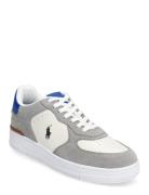 Masters Court Leather-Suede Sneaker Polo Ralph Lauren Grey