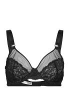 Bra Aster Wide Straps Emelie Lindex Black