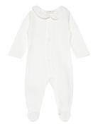 Cotton Body Pyjamas Mango White