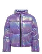 Kogceline Metallic Short Puffer Cs Otw Kids Only Purple