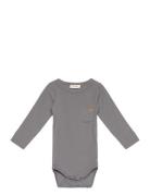 Nbmgio Ben Ls Slim Body Lil Lil'Atelier Grey