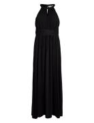 Vimilina Halterneck Maxi Dress - Noos Vila Black