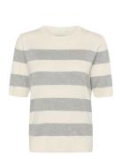 Kalizza Striped Knit Kaffe Grey