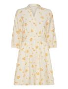 Mschrojan Vlora Shirt Dress Aop MSCH Copenhagen Yellow