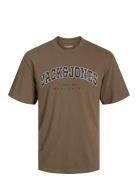 Jjecaleb Varsity Tee Ss O-Neck Noos Jack & J S Brown