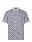 Devon Jacquard Polo J. Lindeberg Blue