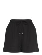 Fluid Shorts With Drawstring Mango Black