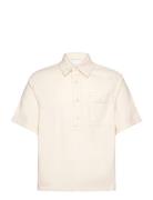 Relaxed-Fit Polo Shirt Mango Beige