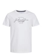 Jjferris Tee Ss Crew Neck Jnr Jack & J S White