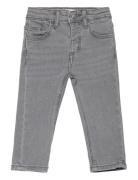 Cotton Skinny Jeans Mango Grey