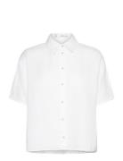 Linen 100% Shirt Mango White