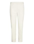 Slim Fit Technical Fabric Trousers Mango White