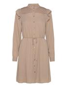 Camillabbnichola Dress Bruuns Bazaar Beige