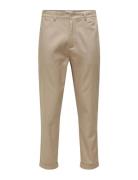 Onskent Crop Work 0073 Pant ONLY & SONS Beige