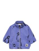 Penguin Fleece Jacket Mini Rodini Blue